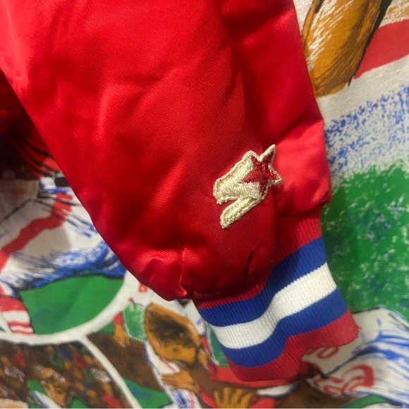 Vintage Washington Capitals Satin Starter Jacket - Picture 5 of 9